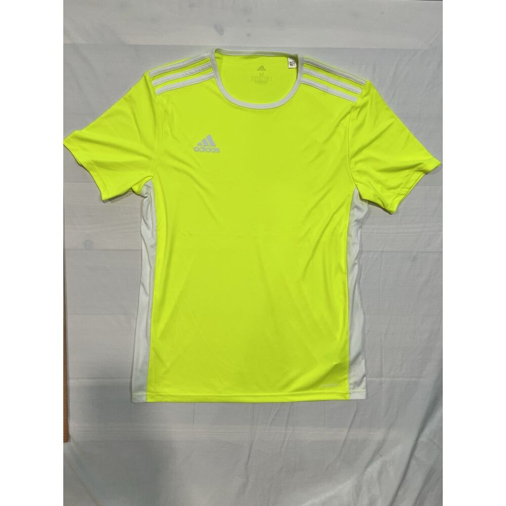 Adidas Men’s Performance Shirt Size M Highlighter Yellow